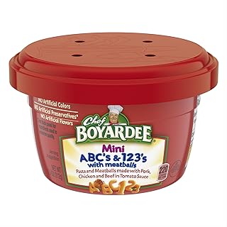 Chef Boyardee Microwaveable Cup & Club Crackers Snack Stack Pack w/16.9 fl oz Bottle of water