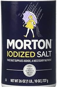 Morton Iodized Table Salt, 26oz