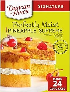 Duncan Hines Signature Cake Mix, Pineapple Supreme, 15.25oz