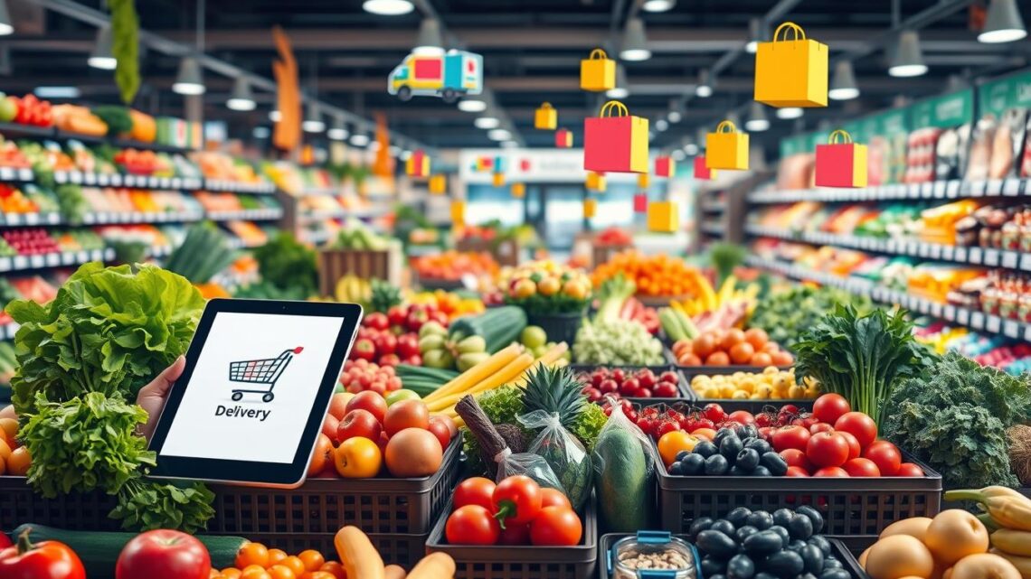 November sees record 78M online grocery shoppers, beating pandemic high