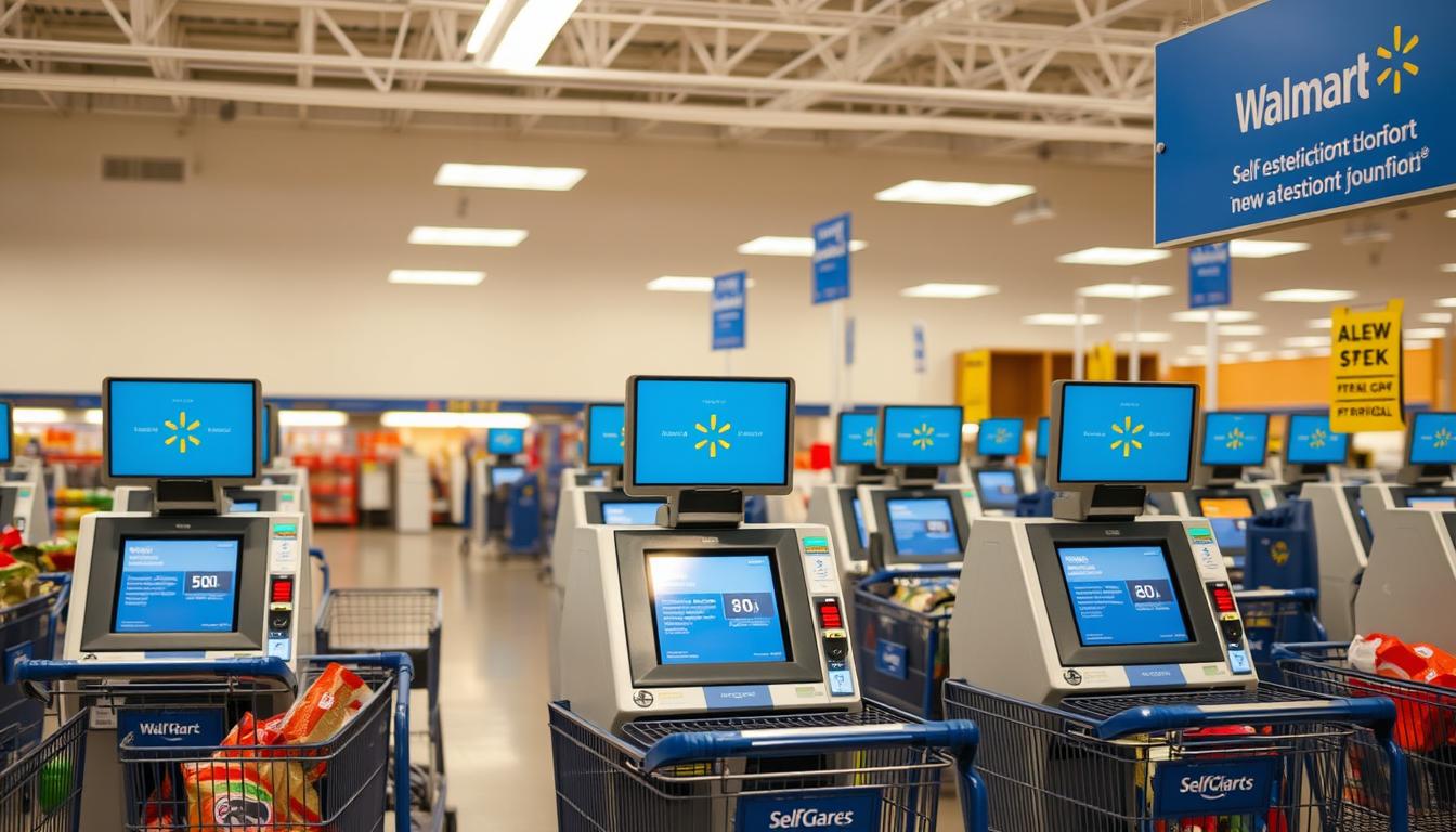 Walmart has begun implementing restrictions on self-checkout lanes