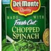 Del Monte Chopped Spinach, 13.5oz - Image 2