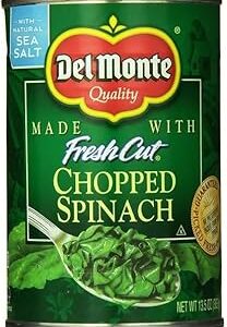 Del Monte Chopped Spinach, 13.5oz
