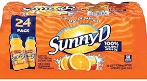 SunnyD Tangy Original Orange Flavored Citrus Punch, 24/6.75 fl oz