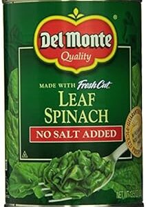Del Monte No Salt Added Leaf Spinach, 13.5oz