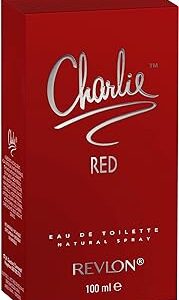Revlon Charlie Eau De Toilette Spray for Women, Red, 3.4oz
