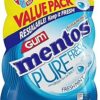 Mentos Pure Fresh Sugar-Free Chewing Gum,  Fresh Mint, 120 Pieces - Image 2