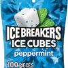 Ice Breakers Peppermint Sugar Free Chewing Gum , 8.11oz bag, 100 Pieces - Image 2